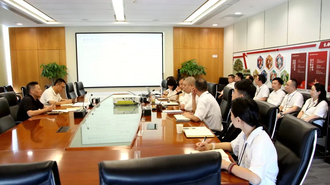 集团党委第一轮巡察暨巡察整改“转头看”必发公司意见反响会举行